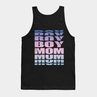 Retro Boy Mom T-shirt Tank Top